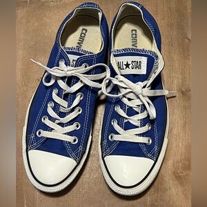 Converse Unisex Royal Blue Chuck Taylor All Star Canvas Low Top Tennis Shoe